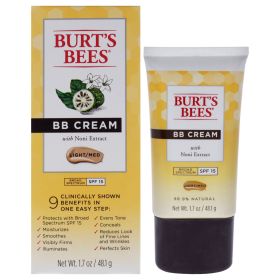 BB Cream SPF 15 - Light-Medium by Burts Bees for Women - 1.7 oz Makeup
