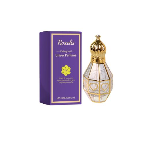 Roxelis Octagonal Unisex Fragrance Fresh and natural niche couple dating Fragrance Fragrance for both men and women lasting fragrance.