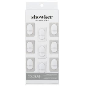 COLOLAB - Showker Gel Nail Strip # CNA802 Classic White 899678 1pcs