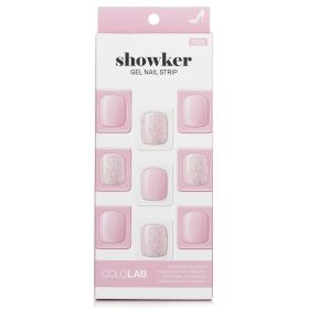 COLOLAB - Showker Gel Nail Strip # CPG107 Romantic Tutu 643197 1pcs