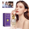 Roxelis Octagonal Unisex Fragrance Fresh and natural niche couple dating Fragrance Fragrance for both men and women lasting fragrance.