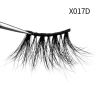 Nieuwe 1 Paar Mink Wimpers Gevleugelde Natuurlijke Lange Wimpers Piekerige Thicky Lash Handgemaakte Zwarte Wimper Half Lash Voor Wimper Extension