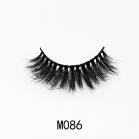 Handgemaakte Mink Wimpers Soft Curl Gevleugelde End Oog Langwerpige Valse Wimpers Dikke Kruis Natuurlijke Fake Lash Nieuwe Makeup Tools Groothandel (Color: M086)