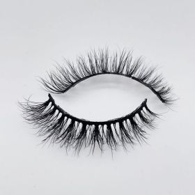 Zachte Nertsen Wimpers 3D Krul Gevleugelde End Oog Langwerpige Nep Wimpers Dikke Handgemaakte Natuurlijke Valse Wimper Rommelig Cross Lash Groothandel (Color: ZY20051-Y02)