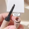 4 Kleuren Geverfd Wenkbrauw Crème Waterproof Langdurige Stereotiepe Grijs Bruin Wenkbrauw Poeder 2 In 1 Wenkbrauw Potlood Make-Up Cosmetica